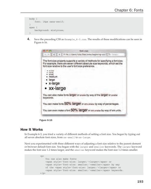 Beginning CSS: Cascading Style Sheets for Web Design, 2nd ...