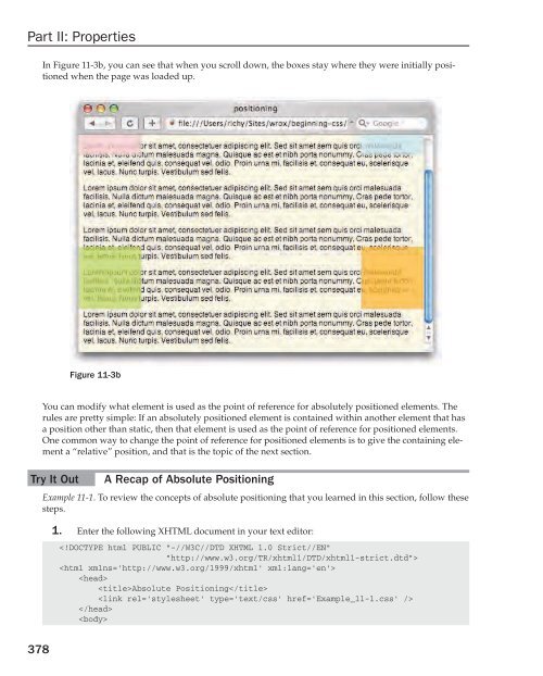 Beginning CSS: Cascading Style Sheets for Web Design, 2nd ...