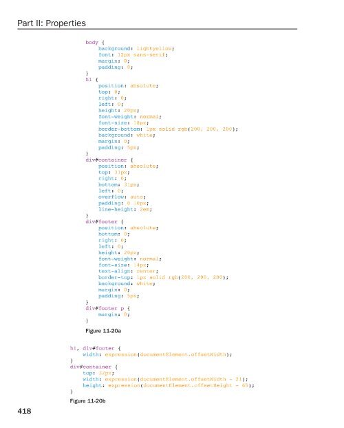 Beginning CSS: Cascading Style Sheets for Web Design, 2nd ...