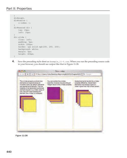 Beginning CSS: Cascading Style Sheets for Web Design, 2nd ...