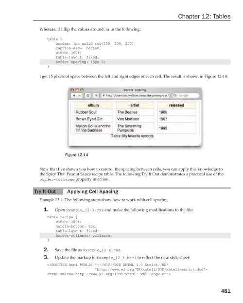 Beginning CSS: Cascading Style Sheets for Web Design, 2nd ...