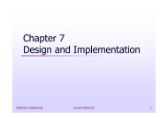 Chapter 7 Design and Implementation