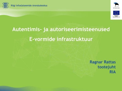 Teenused partneritele - Riigi InfosÃ¼steemi Amet