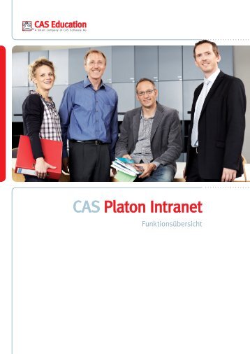 FunktionsÃ¼berblick CAS Platon Intranet