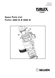 Spare Parts List Furlex 400 S & 500 S