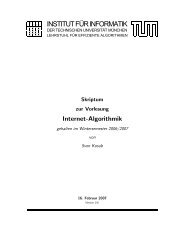 INSTITUTFÃƒÂœRINFORMATIK - Lehrstuhl fÃƒÂ¼r Effiziente Algorithmen ...