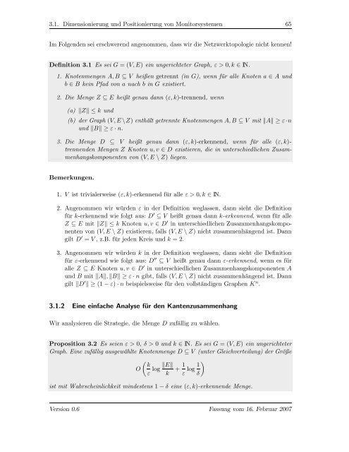 INSTITUTFÃƒÂœRINFORMATIK - Lehrstuhl fÃƒÂ¼r Effiziente Algorithmen ...