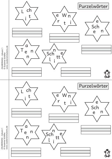 Mein Adventheft Mein Adventheft - Zaubereinmaleins