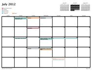 2012-13 Monthly Calendar Booklet - Jordan School District