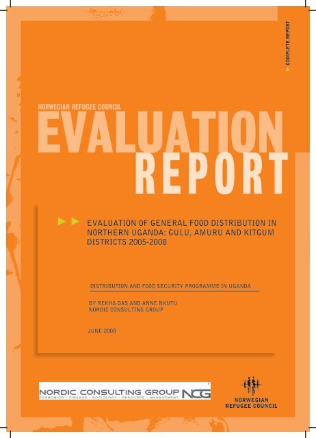 evaluation of general food distribution in northern uganda: gulu ...