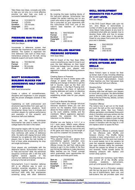 2011 New Releases Catalogue November - Learningemall.com