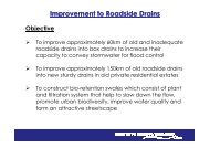 Improvement to Roadside Drains - PUB