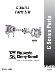 C Series Parts List - SPX