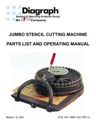 Ideal Jumbo Stencil Cutting Machine