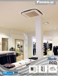 Roundflow Cassette (FCQ) - Daikin AC