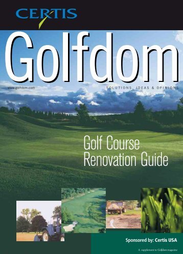 Golf Course Renovation Guide - Certis USA