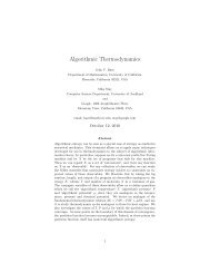 Algorithmic Thermodynamics