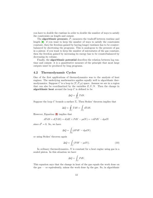 Algorithmic Thermodynamics