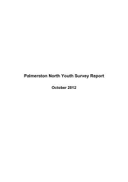 Palmerston North Youth Survey Report - Palmerston North City ...