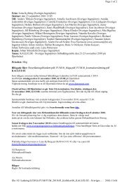 Lena Kylberg (Sveriges IngenjÃ¶rer) Skickat: den 23 september 2010 ...