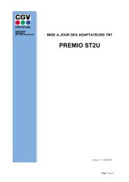 B. Mise ÃƒÂ  jour de votre PREMIO ST2U - Forum CGV