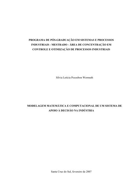 DISSERTAÇÃO _Biblioteca_ - 2007 - UNISC Universidade de Santa ...