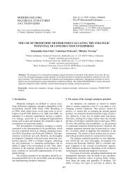 the use of promethee method for evaluating the strategic potential of ...