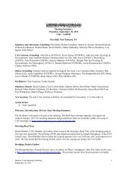 Final Meeting Summary - Hudson River - Community Advisory Group