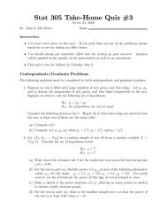 Stat 305 Take!Home Quiz #3