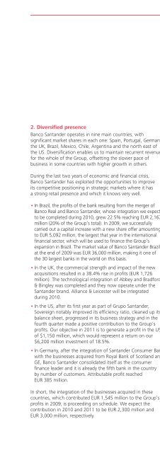 Annual report 2009 - Santander