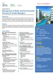 Management of Water and Environmental Services for Estate ...