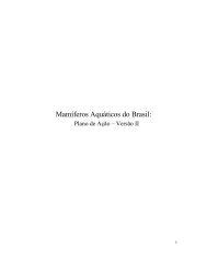 MamÃ­feros AquÃ¡ticos do Brasil: Plano de AÃ§Ã£o ... - CAR-SPAW-RAC