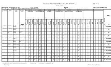 10144070001 to 10144091112 - Haryana Board of Technical ...