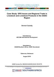Case Study: SPS Issues and Regional Trade in ... - OIE Africa