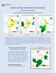 servicio nacional de meteorologia e hidrologia direccion ... - Inicio