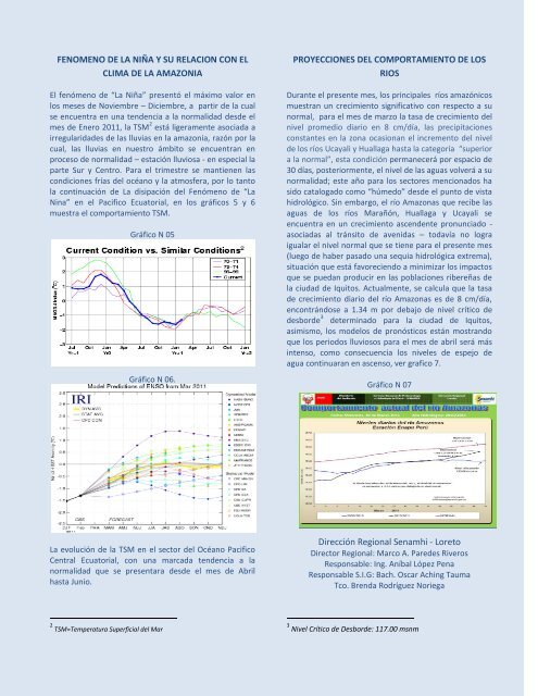 servicio nacional de meteorologia e hidrologia direccion ... - Inicio