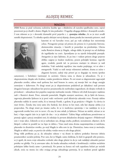 SLOVENSKA DRAMATIKA 1900-1950 - Student Info