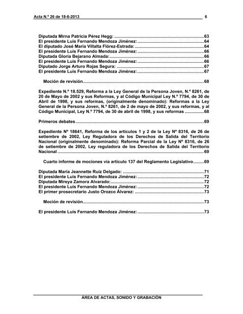 2013-2014-plenario-sesiÃƒÂ³n-26 - Asamblea Legislativa