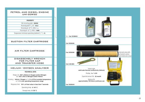 Coltri MCH 6 Portable Breathing Air Compressors Brochure