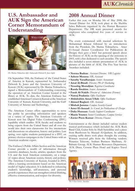 Issue 10 September 2008 - AUK