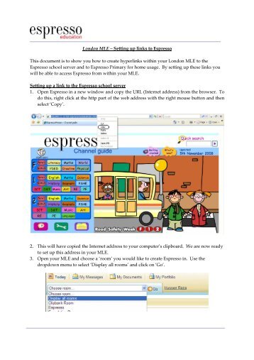 Linking Espresso To The London MLE.pdf - LGfL