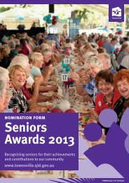 nomination form Seniors Awards 2013 - Townsville City Council