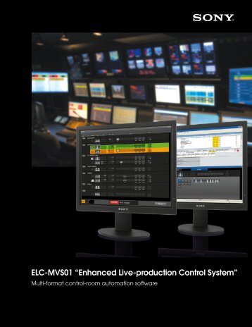 ELC-MVS01 “Enhanced Live-production Control System”