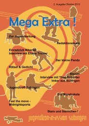 MegaExtra, Ausgabe 2 - in Subingen