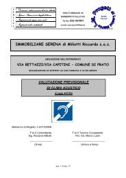 IMMOBILIARE SERENA di Miliotti Riccardo s.a.s. - Atti amministrativi ...