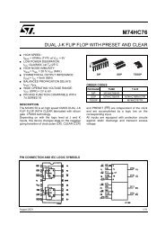 M74HC76 - Datasheet Catalog