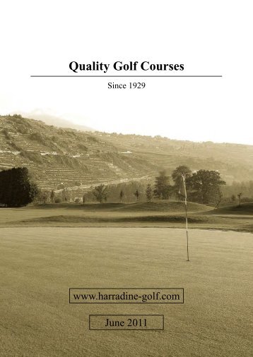 Quality Golf Courses - Harradine Golf