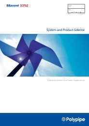 Ventilation System and Product Selector - Polypipe