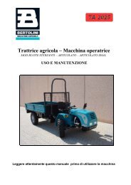 Trattrice agricola – Macchina operatrice - Efco