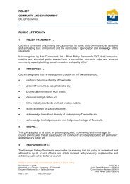 Public Art Policy - Townsville City Council - Queensland Government